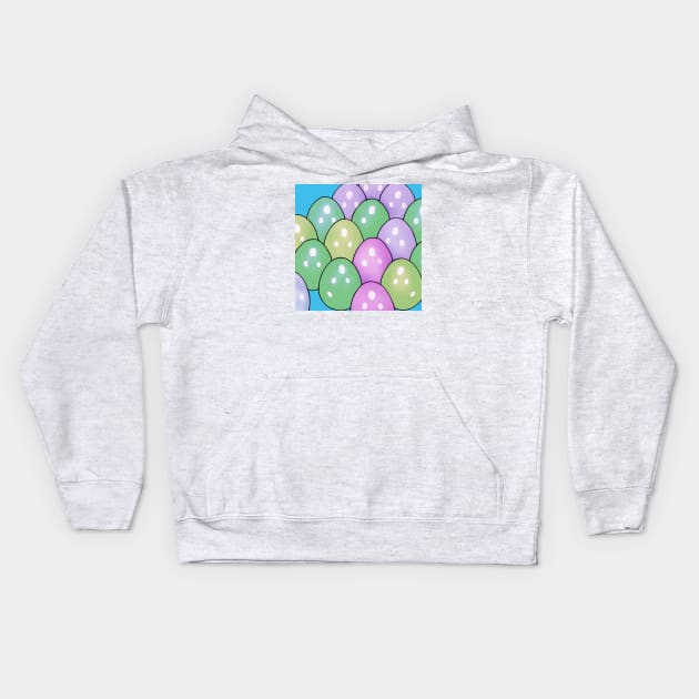 Family Memories: Making Easter Eggs 4 (MD23ETR015) Kids Hoodie by Maikell Designs